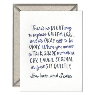 Sympathy Card Cards - Picayune Cellars & Mercantile