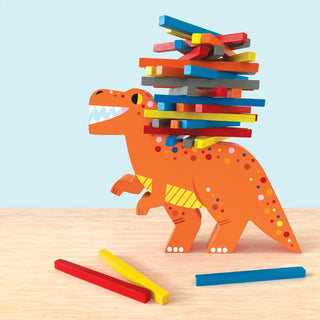 T - Rex Topple! Balancing Game Kid's Stuff - Picayune Cellars & Mercantile