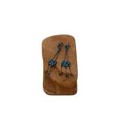 Teardrop Zuni Dangle Earrings