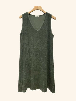 Terry Cotton Dress Women's Apparel - Picayune Cellars & Mercantile