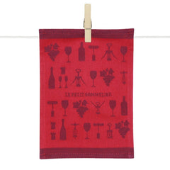 Tissage Moutet Le Petit Sommelier Cocktail Napkin