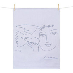 Tissage Moutet Picasso's Face of Peace Kitchen Towel