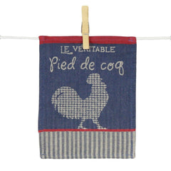 Tissage Moutet Rooster Cocktail Napkin