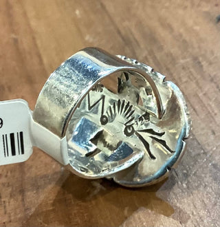 Toney Mitchell Bisbee Turquoise Ring Rings - Picayune Cellars & Mercantile