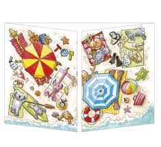 Trifold Card "Beach Party" Cards - Picayune Cellars & Mercantile