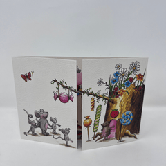 Trifold Card Candies Party