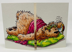 Trifold Card Good Morning Bear