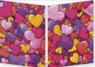 Trifold Card Heap of Hearts