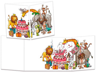 Trifold Card "Lion King's Birthday" Cards - Picayune Cellars & Mercantile