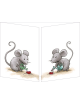 Trifold Card "Mice on a Swing" Cards - Picayune Cellars & Mercantile