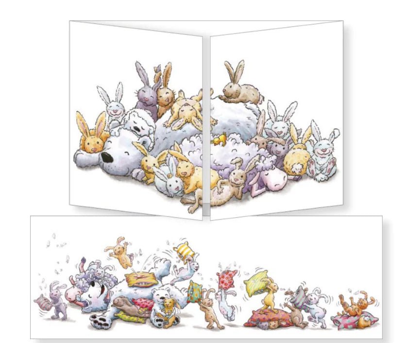 Nap Time Card Trifold Card