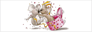 Trifold Card Surprise Koala Cards - Picayune Cellars & Mercantile