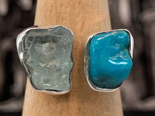 Turquoise Adjustable Ring Rings - Picayune Cellars & Mercantile