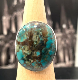 Turquoise Adjustable Ring Rings - Picayune Cellars & Mercantile