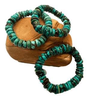 Turquoise Beaded Bracelet Bracelets - Picayune Cellars & Mercantile