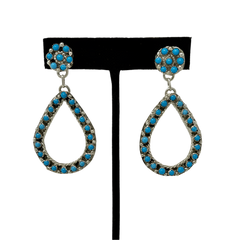Turquoise Chandelier Earrings