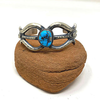 Turquoise Stone Cuff Bracelets - Picayune Cellars & Mercantile