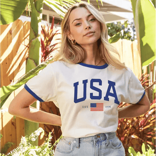 USA Est. 1776 T-Shirt Women's Apparel - Picayune Cellars & Mercantile