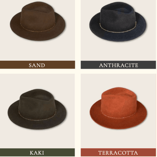 Van Palma Noé Hat With Chain Hats & Hair Accessories - Picayune Cellars & Mercantile