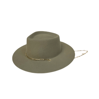 Van Palma Ulysse Hat with Gold Chain Hats & Hair Accessories - Picayune Cellars & Mercantile