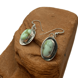 Variscite Drop Earrings Earrings - Picayune Cellars & Mercantile