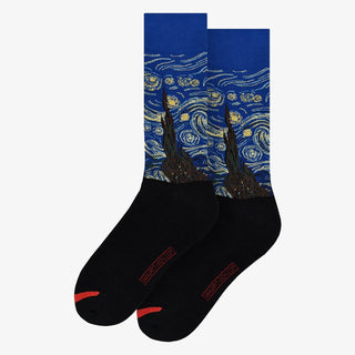 Vincent van Gogh "Starry Night" Socks Socks - Picayune Cellars & Mercantile