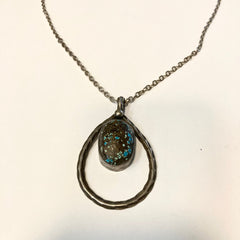 Vintage 1950s Native Turquoise Necklace
