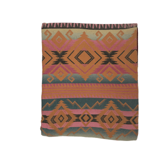 Vintage Beacon Blanket - Coral & Pink Blankets - Picayune Cellars & Mercantile