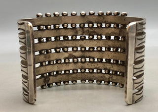 Vintage Six Row Snake Eye Turquoise Cuff Bracelets - Picayune Cellars & Mercantile