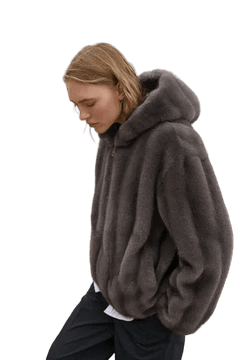 Vitori - Faux Fur Hooded Jacket