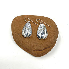 White Buffalo Earrings
