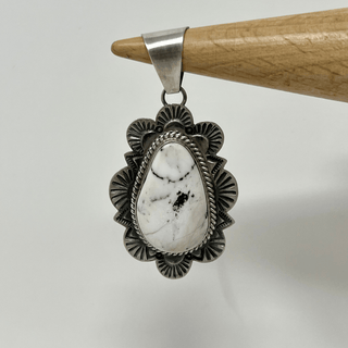 White Buffalo Pendant - M. Spencer Pendants/Necklaces - Picayune Cellars & Mercantile