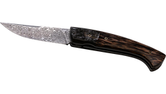 Atelier 1515 "Africa" Wildebeest Horn & Black Palm Pocket Knife