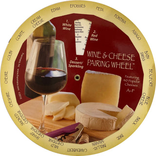 Wine & Cheese Pairing Wheel Wine Accessories - Picayune Cellars & Mercantile