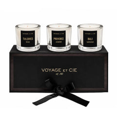 Winter Triple Votive Candle Set