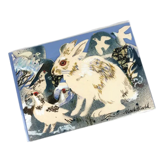 Winter Wildlife Collage Card Cards - Picayune Cellars & Mercantile