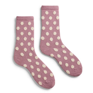Women's Dot Wool Crew Socks Socks - Picayune Cellars & Mercantile