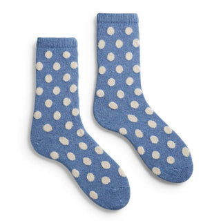 Women's Dot Wool Crew Socks Socks - Picayune Cellars & Mercantile