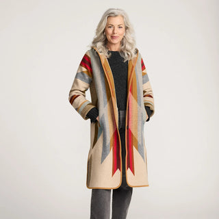 Pendleton Women's Wyeth Trail Hooded Wool Coat