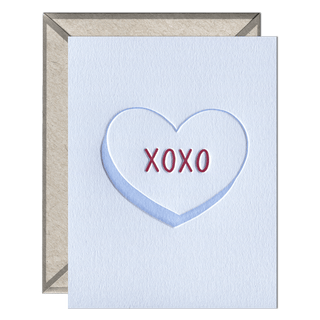 "XOXO Heart" Valentine Card Cards - Picayune Cellars & Mercantile