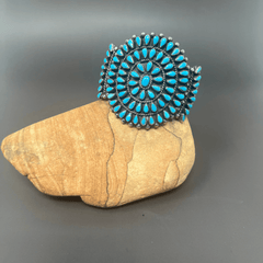 Zuni Cluster Bracelet 1970's