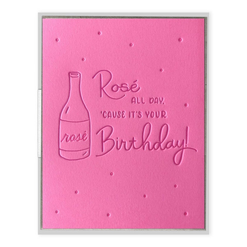 "Rosé All Day" Card