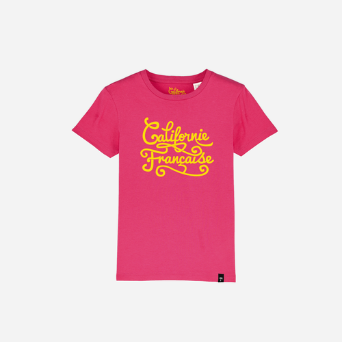 Californie Francaise Tee Shirt Kids Pink