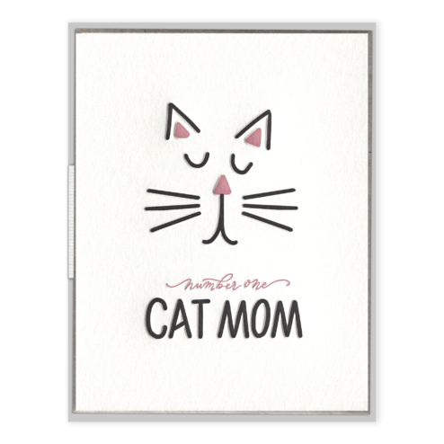 "Cat Mom" Pets Card