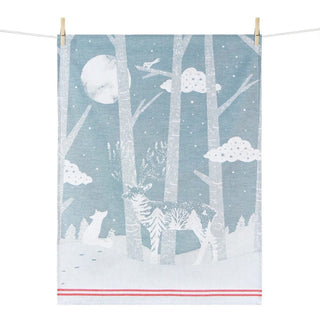 "Winter in the Woods" Kitchen Towel