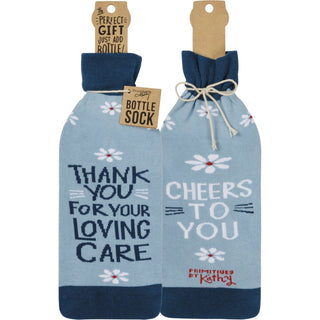 Wine Bottle Covers - Cheers to You, Thank You
