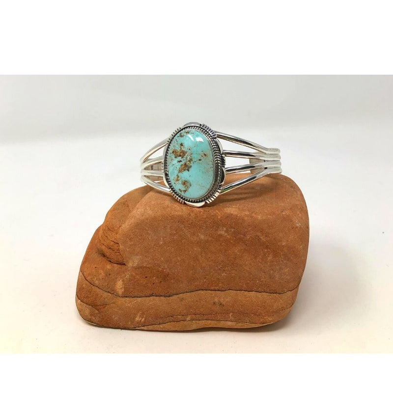 Dry Creek Turquoise Oval Cuff