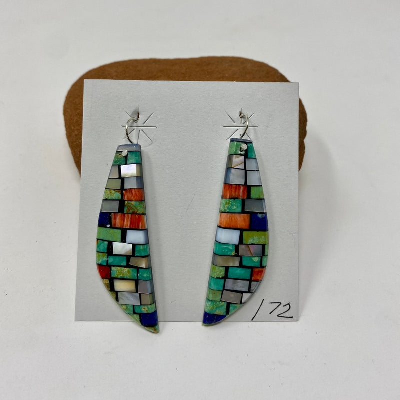 Mosaic Hanging Earrings