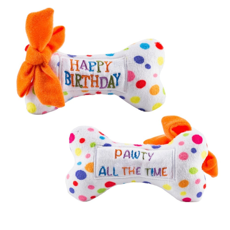 Happy Birthday Bone, Birthday Dog Toy, Birthday Bone Toy, Haute