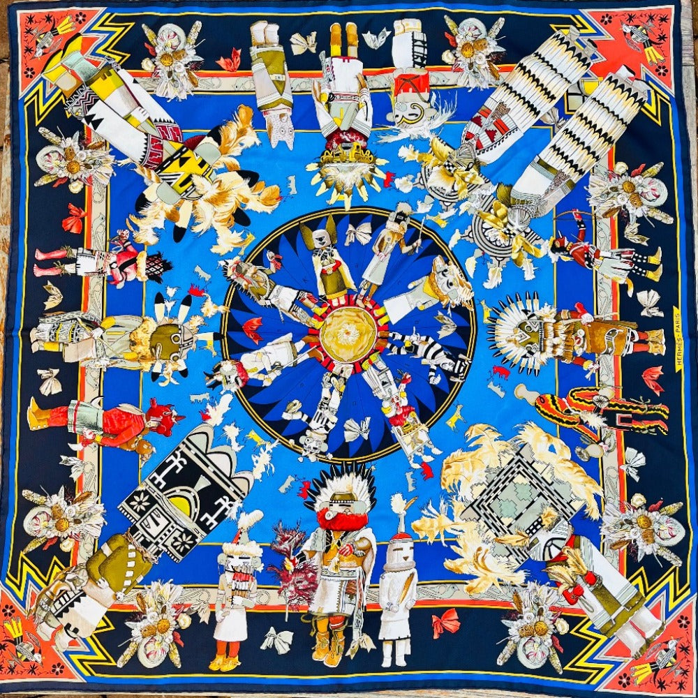 hermes scarf vintage patterns